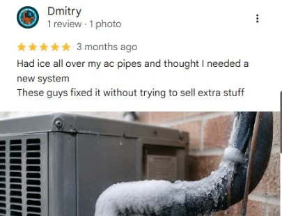 English Google Maps review from Dmitry